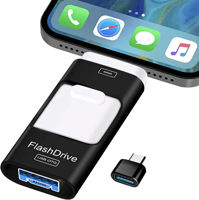 Flashdrive USB | Smartphone Storage with Multi-Connector | MemoryGo