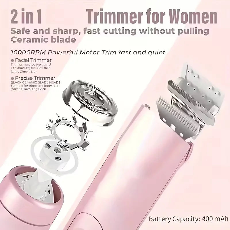 SatinSkin™ Precision Shaver — Effortless, Pain-Free Smoothness That Boosts Your Confidence Instantly