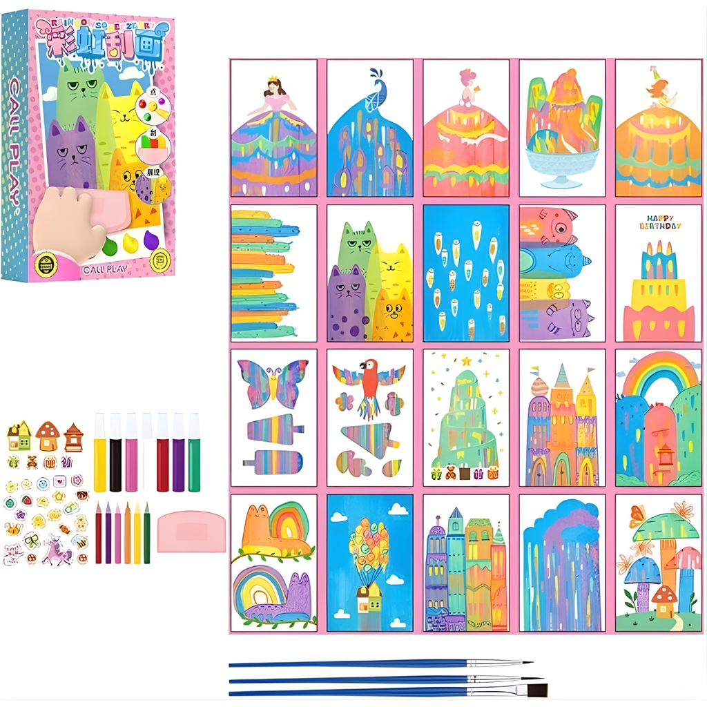 Radianta™ Scratch Art Kit — Unlock Joy and Confidence with Every Colorful Scratch