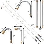 SkySweep™ — Power Through Gutters, Siding & Upper-Level Dirt Without Ladder Climbing
