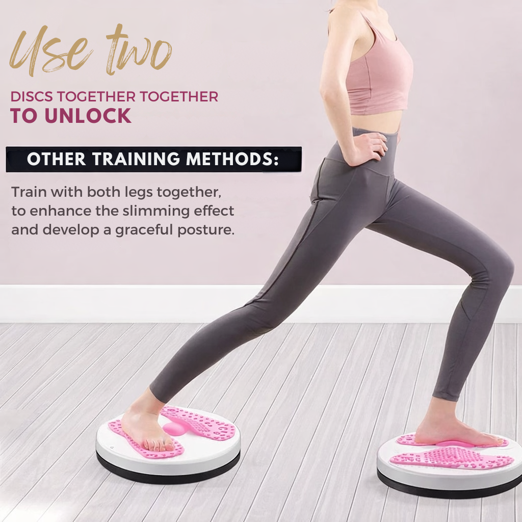 Twister | Hip & Abdominal Workout | Foot Massage | Slip-Resistant | TwistFit