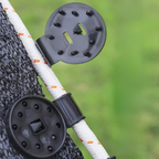 Lock-Grip Clips Shade Net | Plastic 6×4 cm | Firm Awning Fabric Hold | NetLock