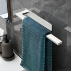 Towel Holder | Wall-Mounted Self-Adhesive | Moisture-Resistant Stainless Steel | BathLine