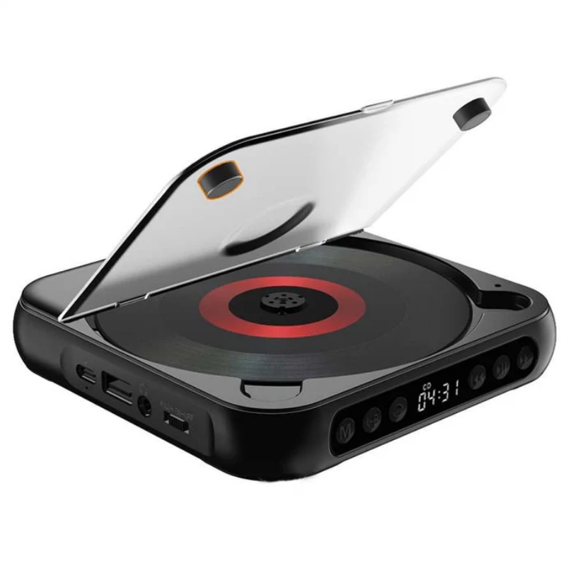 VivaPulse™ Portable CD Player — Unleash Your Music’s Pure Passion Everywhere You Go