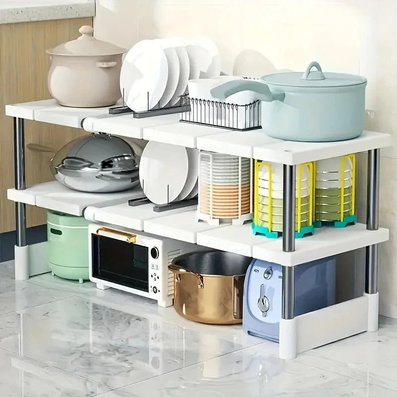 Adjustable Under-Sink Shelf | Width Easily Adapts | Fast Installation | SinkSmart