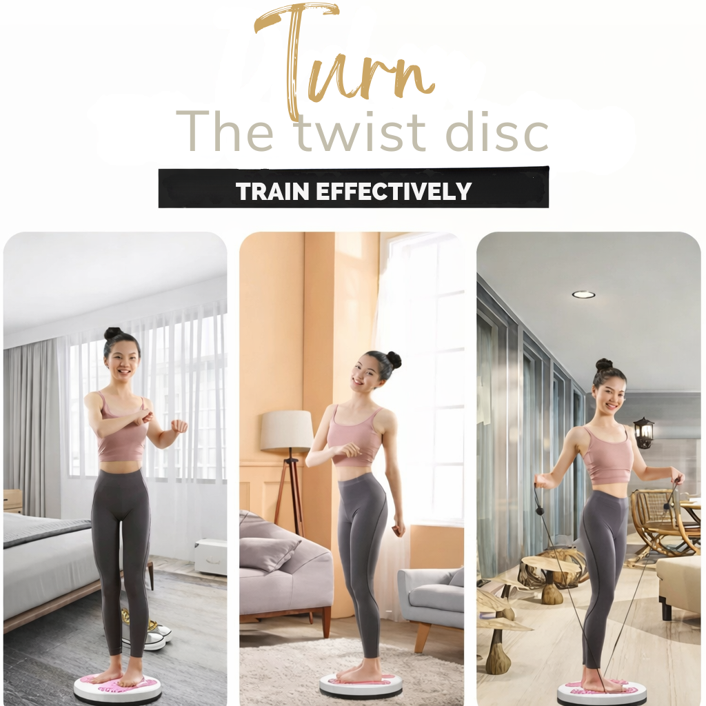 Twister | Hip & Abdominal Workout | Foot Massage | Slip-Resistant | TwistFit