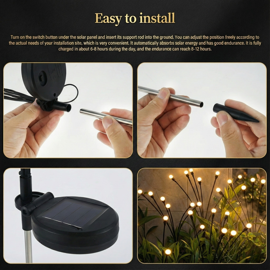 LunaGleam™ — Ignite Your Nights with Soothing, Firefly Magic