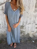 VeloraEase™ Dress — Feel Unstoppable in Soft, Breathable Freedom All Day