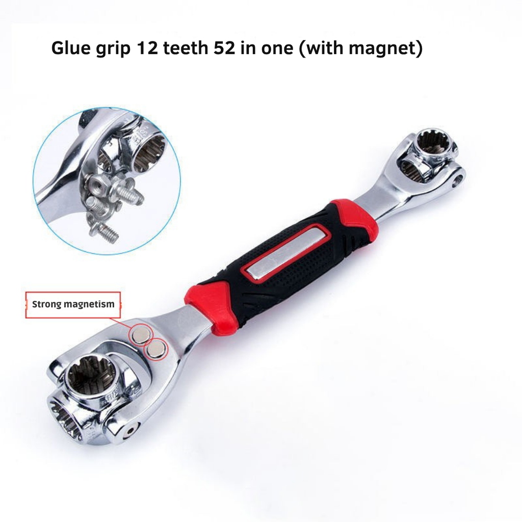 GripForce™ 48-IN-1 Multi-Wrench — Crush Every Bolt Fast with Effortless Power in Your Palm