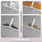 Silicone Sweeper | Three Functions in a Single Head | Telescoping Handle with Rotating Head | SlideShine