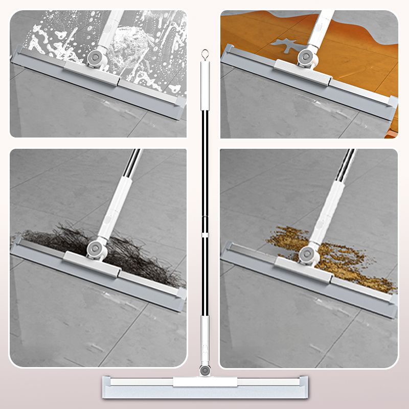 Silicone Sweeper | Three Functions in a Single Head | Telescoping Handle with Rotating Head | SlideShine