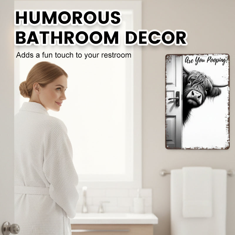 CheekBuzz™ Smile Plaque — Turn Every Bathroom Visit into a Moment of Joy and Lasting Charm