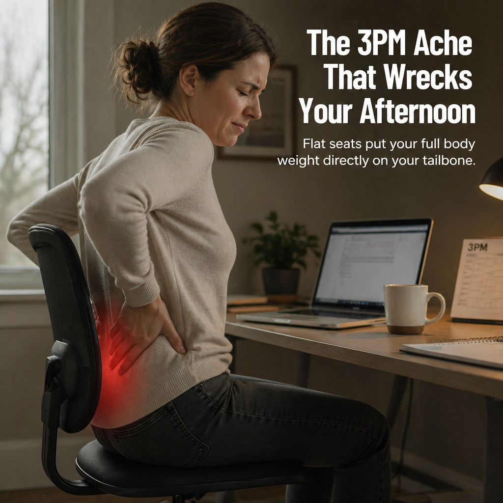 HavenCushion™ — Experience All-Day Tailbone Freedom and Unshakable Comfort