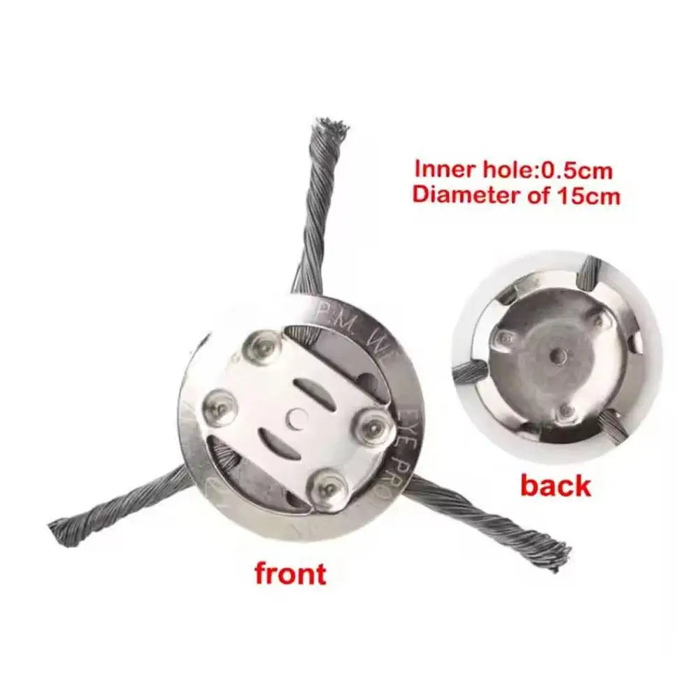 Stainless Steel Wire Trimmer Head (15 cm)