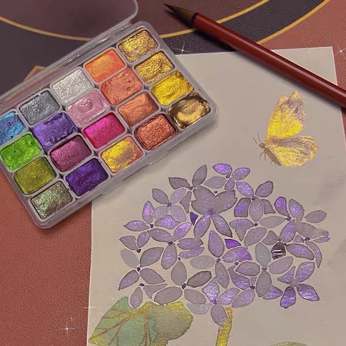 RadianceForge™ Pearlescent Pigments — Ignite Every Stroke with Magnetic, Mirror-Gloss Brilliance