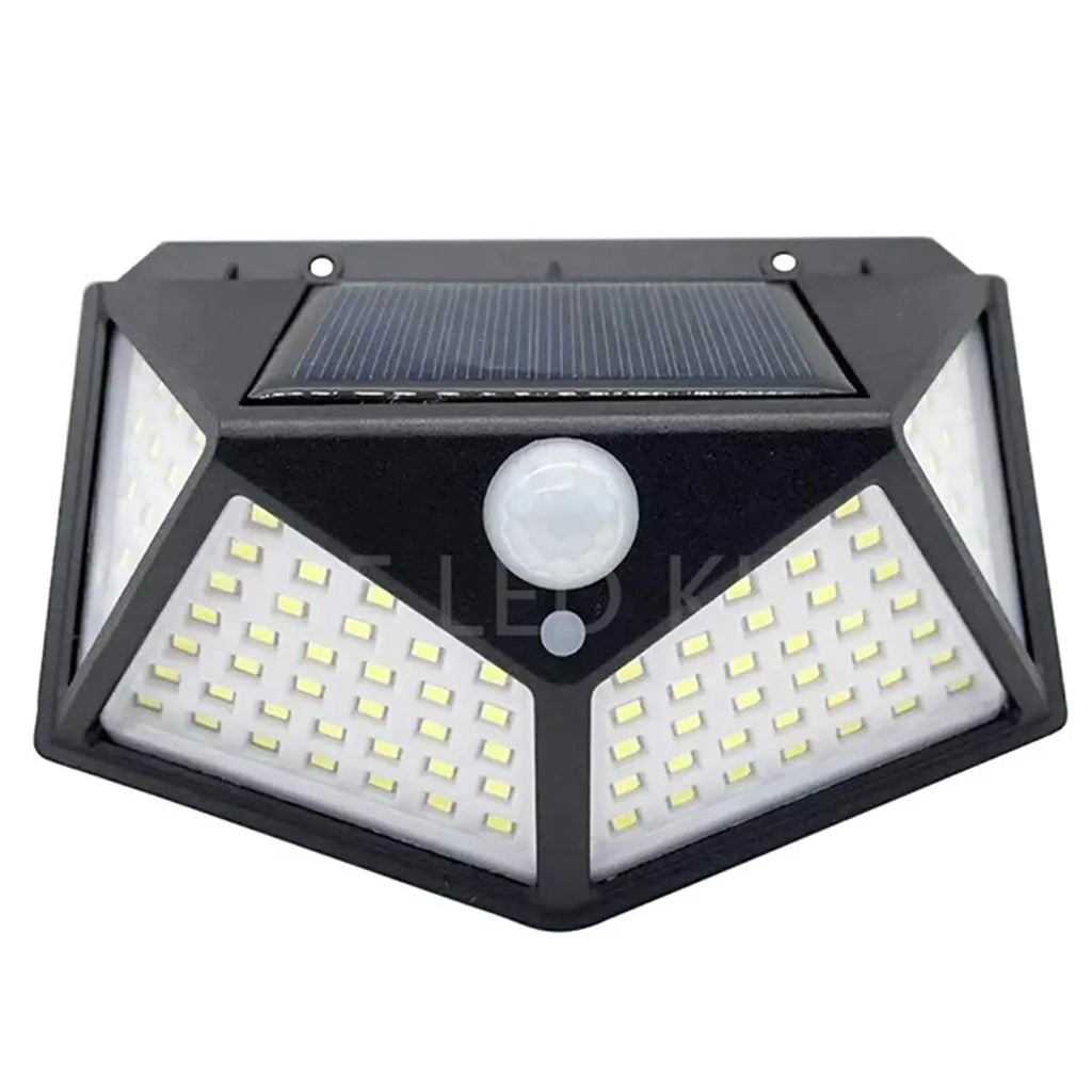 Solar-Powered IP65 Motion Sensor Light (100 LED)