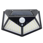 Solar-Powered IP65 Motion Sensor Light (100 LED)