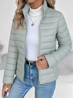 AeroTherm™ Quilted Jacket — Stay Sharp, Dry, and Warm Without the Bulk