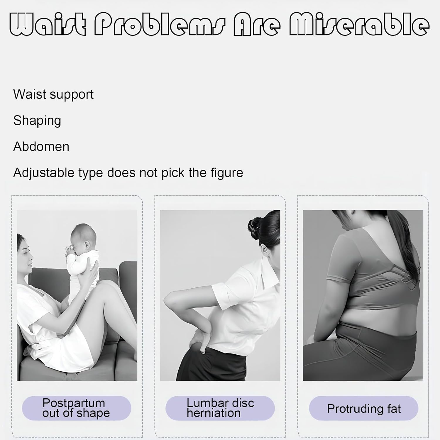 Back Support | Sciatica Relief | Adjustable Hip Belt Brace | BackTherapy