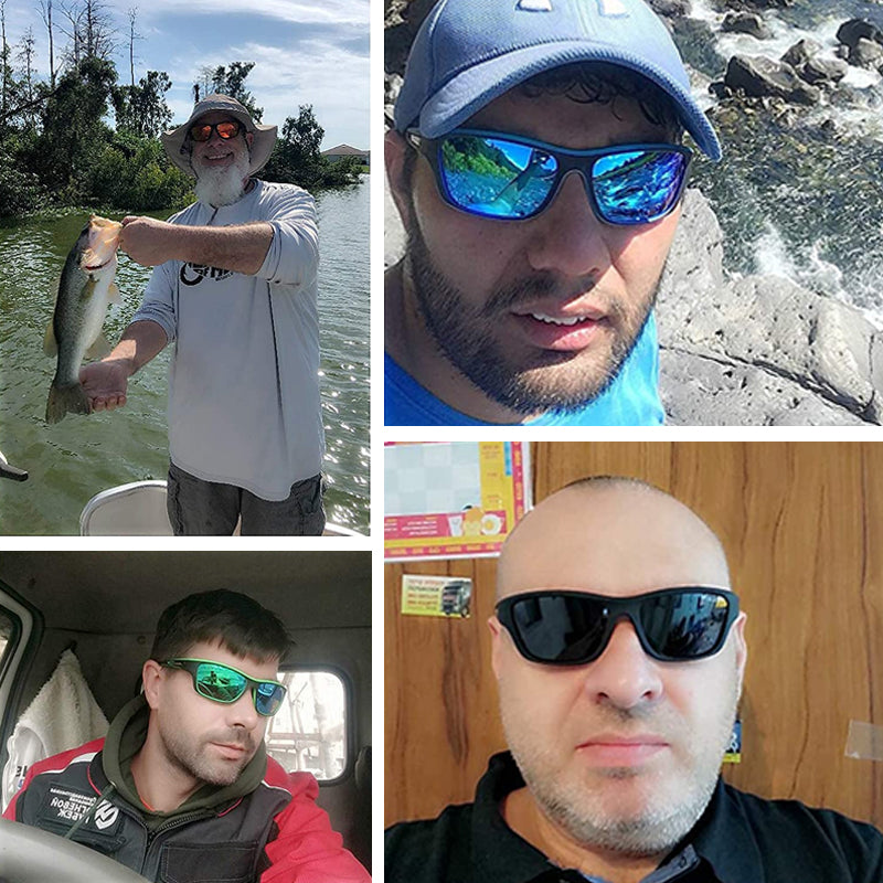 Polarized Sports Sunglasses | TAC Lens with 7 Layers | Photochromic | Clarvex