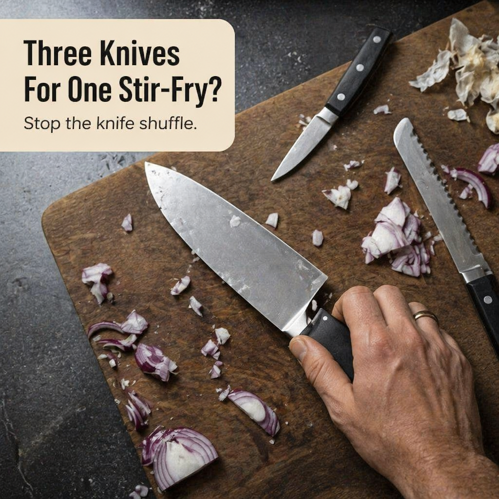 BladeCraft Pro™ — Slice, Chop & Mince Like a Pro with a Single Blade