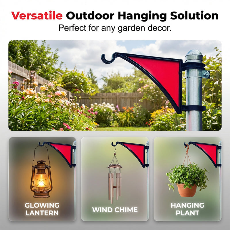 Fence Post Hook Metal | No-Tool Installation | Weather-Resistant | FenceHook