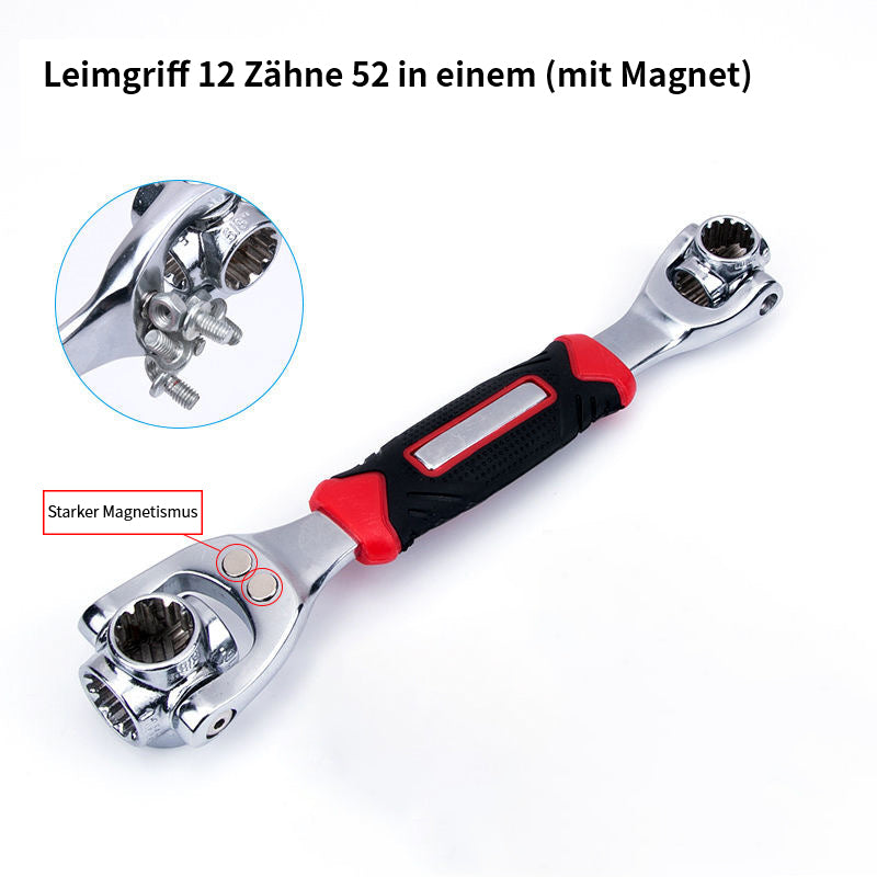 GripForce™ 48-IN-1 Multi-Wrench — Crush Every Bolt Fast with Effortless Power in Your Palm