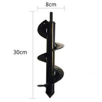 Garden Earth Auger | Helical Screw | Compatible with Cordless Screwdrivers and Drills | GardenDrill