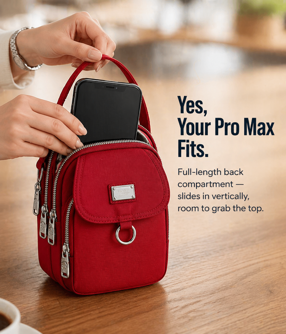 StrideSwift™ Mini Crossbody — Effortless Access and Style Freedom Wherever You Go