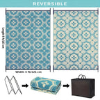 Outdoor Rug | Weather-Resistant | Geometric Design | OutdoorKlar