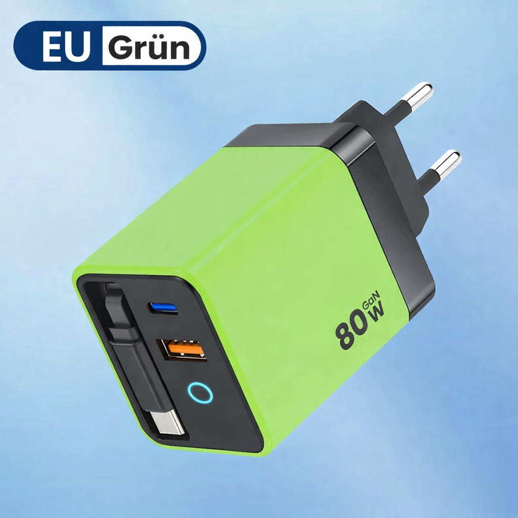 Turbocharger | Smart Turbocharger for Various Devices | GaN Rapid Charging Wall Adapter | TurboCharge
