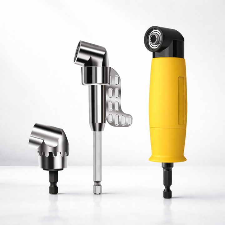 Angle Drill Adapter | Magnetic Bit Holder | For Confined Spaces | AngleCraft