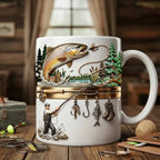 StreamPulse™ Mug — Ignite Every Morning with Unstoppable Fishing Passion