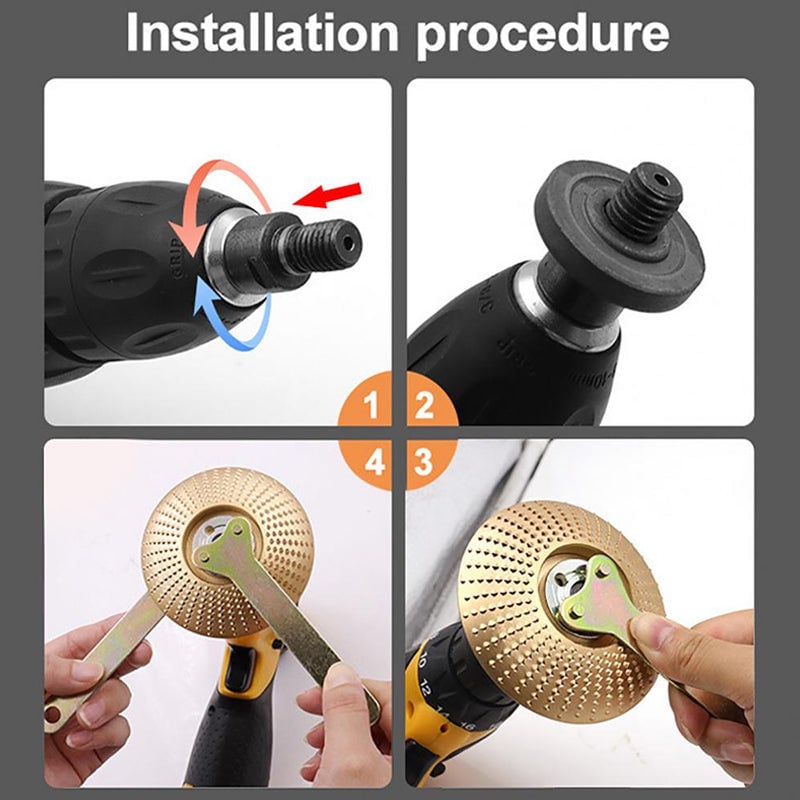 TurboEdge™ — Transform Your Drill Into a Precision Powerhouse for Every Cut, Polish, and Grind