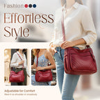 VividEra™ Shoulder Bag — Transform Chaos into Effortless, Chic Confidence Every Day