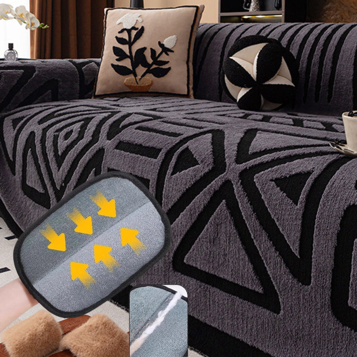 Velveara™ — Wrap Your Sofa in Plush Comfort That Never Slips or Fades