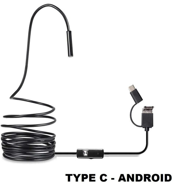 Endoscope Camera | Flexible Viewing in Narrow Areas | Variable LED Illumination | ScopeFlex