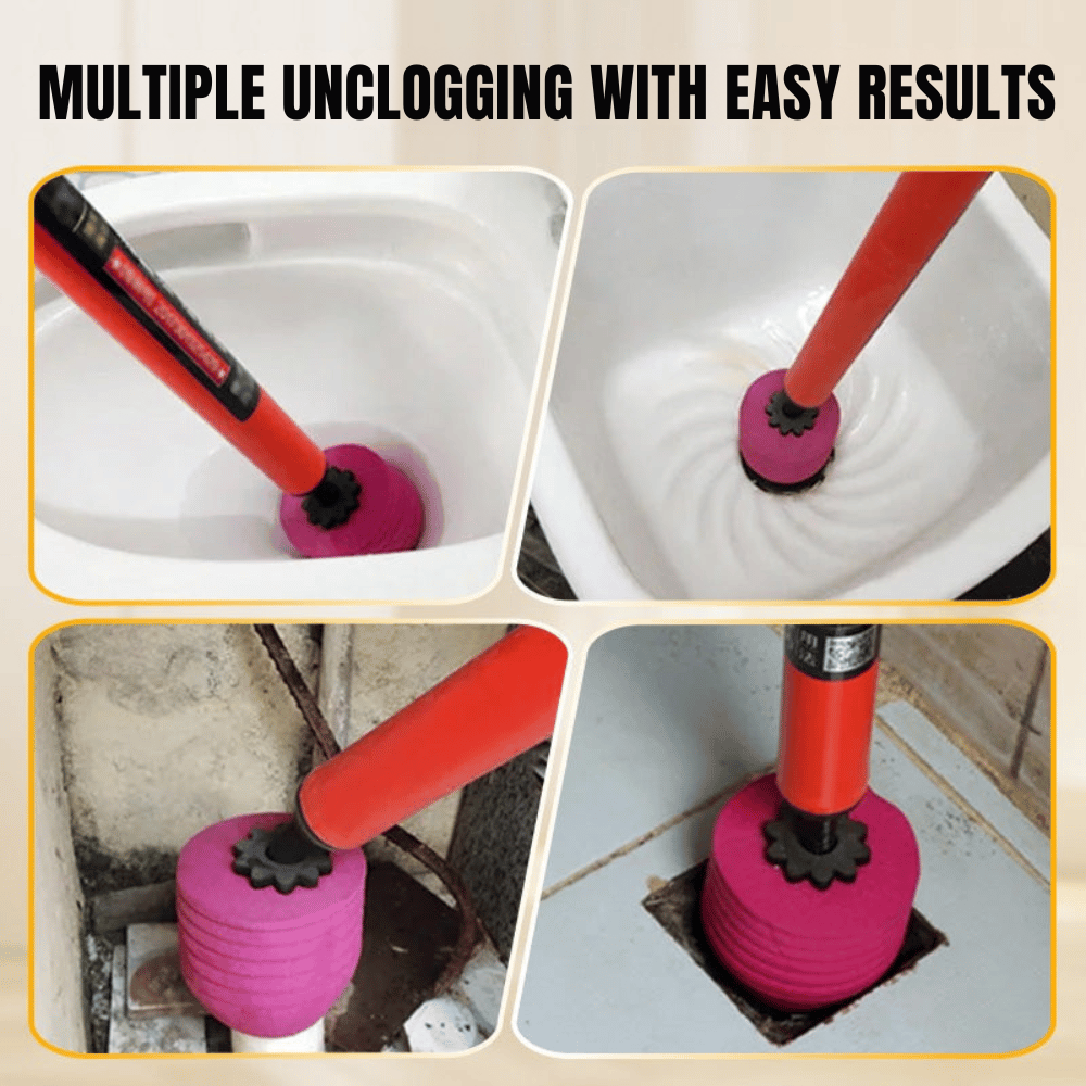 High-Pressure Drain Cleaner | No Chemicals | Bendable Nozzle | DrainForce
