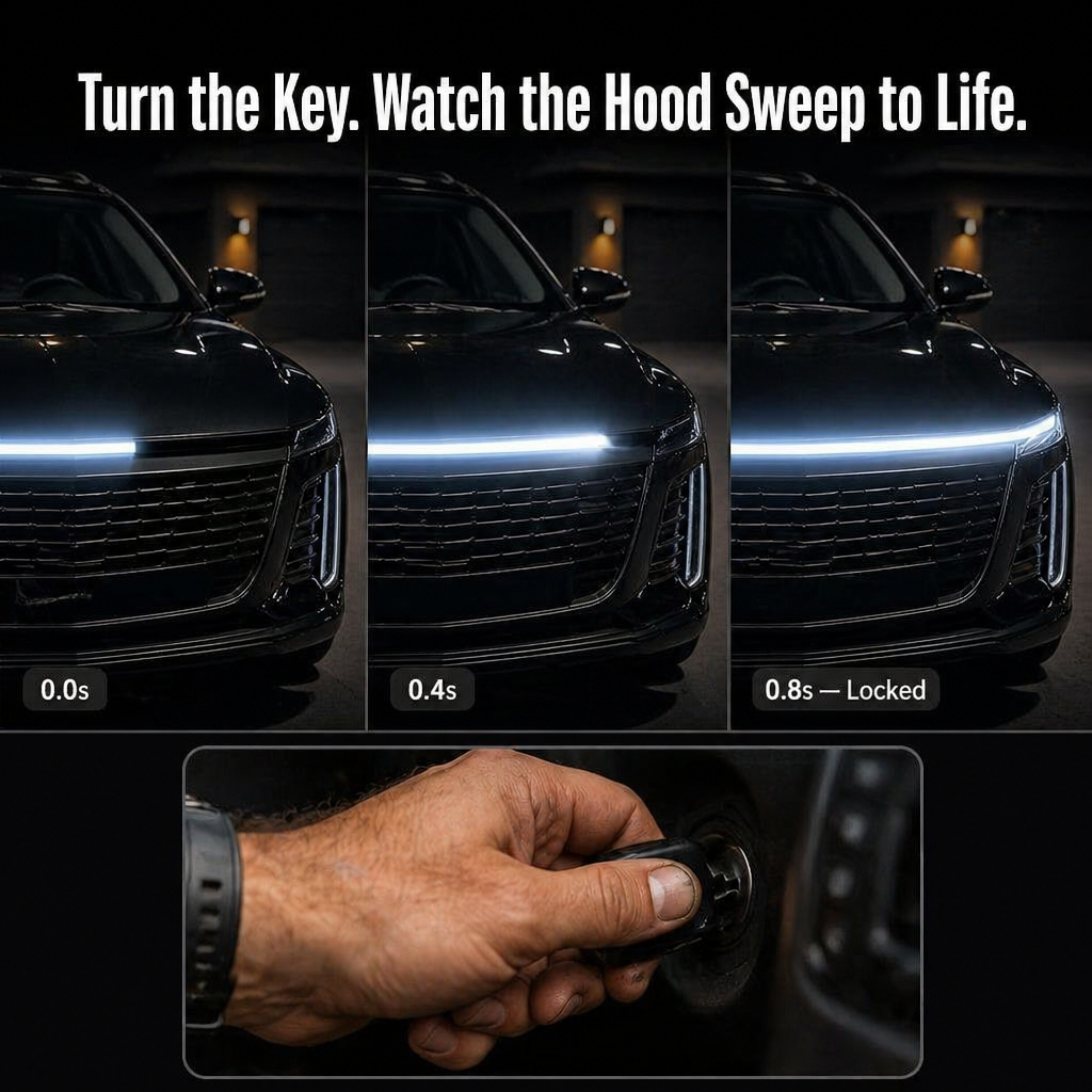RadiantPulse™ — Sweep, Shine & Attract Attention Every Time You Start Your Car