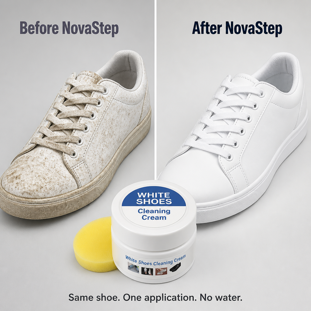 StrideX™ Renewal Cream — Revive Your Sneakers Instantly for Show-Stopping Freshness