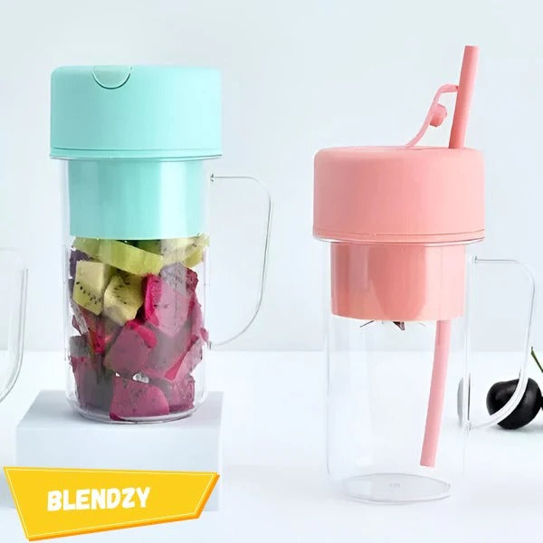 Portable USB Blender | Six-Blade Strength | Leak-Resistant Drinking Cup | GoSmooth
