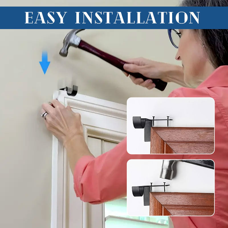 GripStay™ — Hang Stunning Curtains Fast Without Drills or Damage