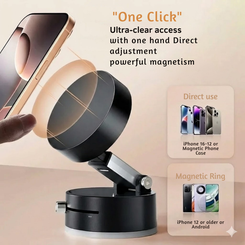 MagnaSnap™ — Snap Your Phone in a Flash and Stay Rock-Solid Anywhere