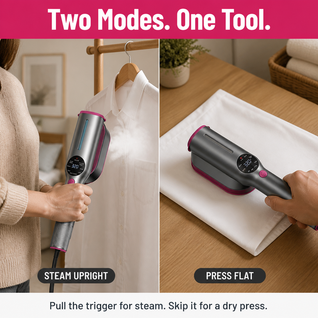 FlashFlow™ — Look Flawless Fast with Effortless, Deep-Steamed Perfection