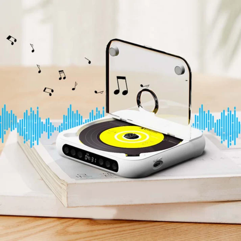 VivaPulse™ Portable CD Player — Unleash Your Music’s Pure Passion Everywhere You Go