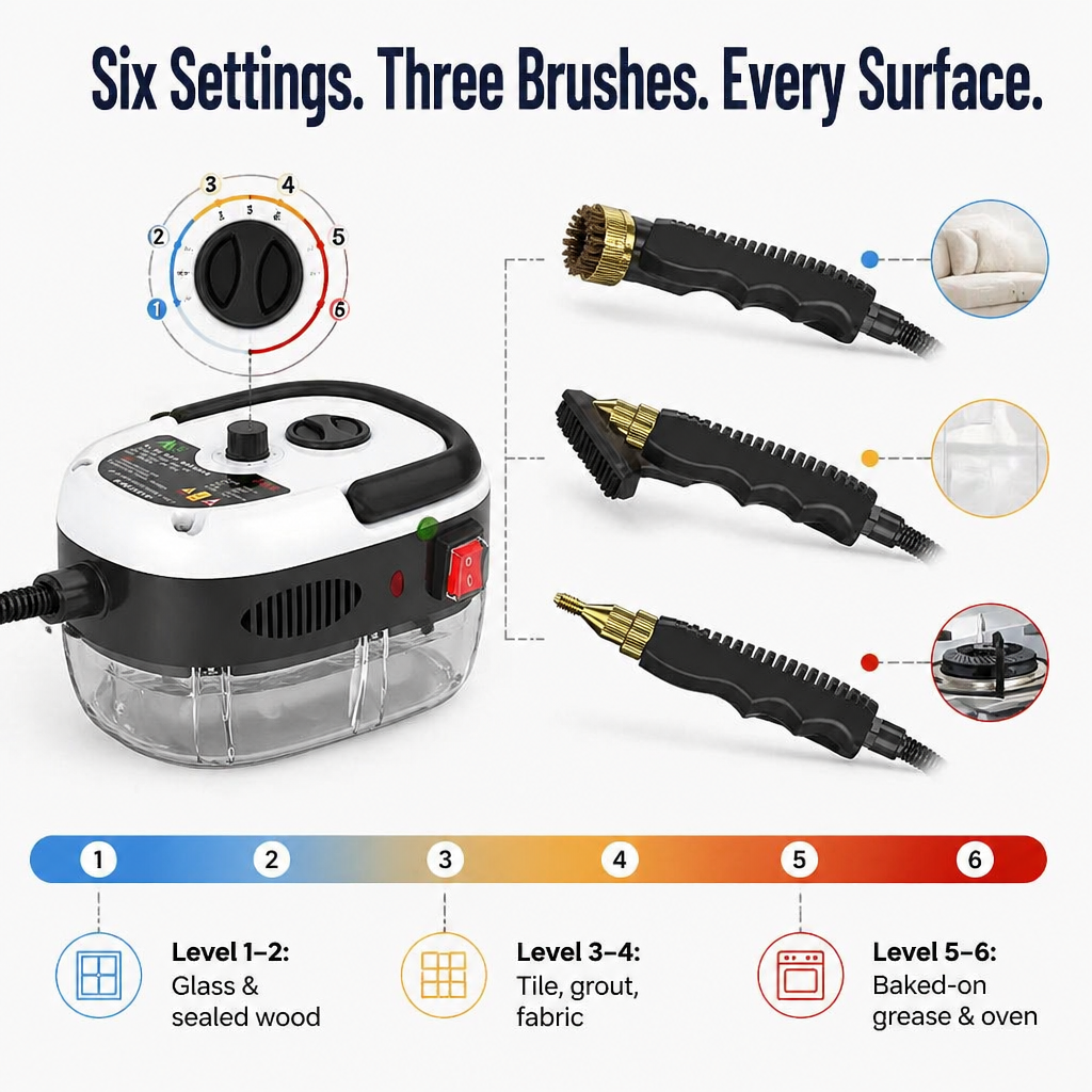 VaporaMax™ — Dissolve Baked-On Grease Fast, No Scrubbing or Chemicals Needed