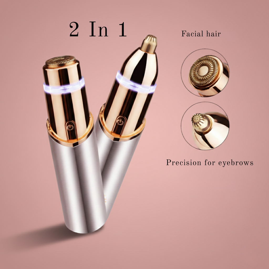 BrowVanta™ Precision Trimmer — Effortless, Flawless Brows and Silky Skin On the Go