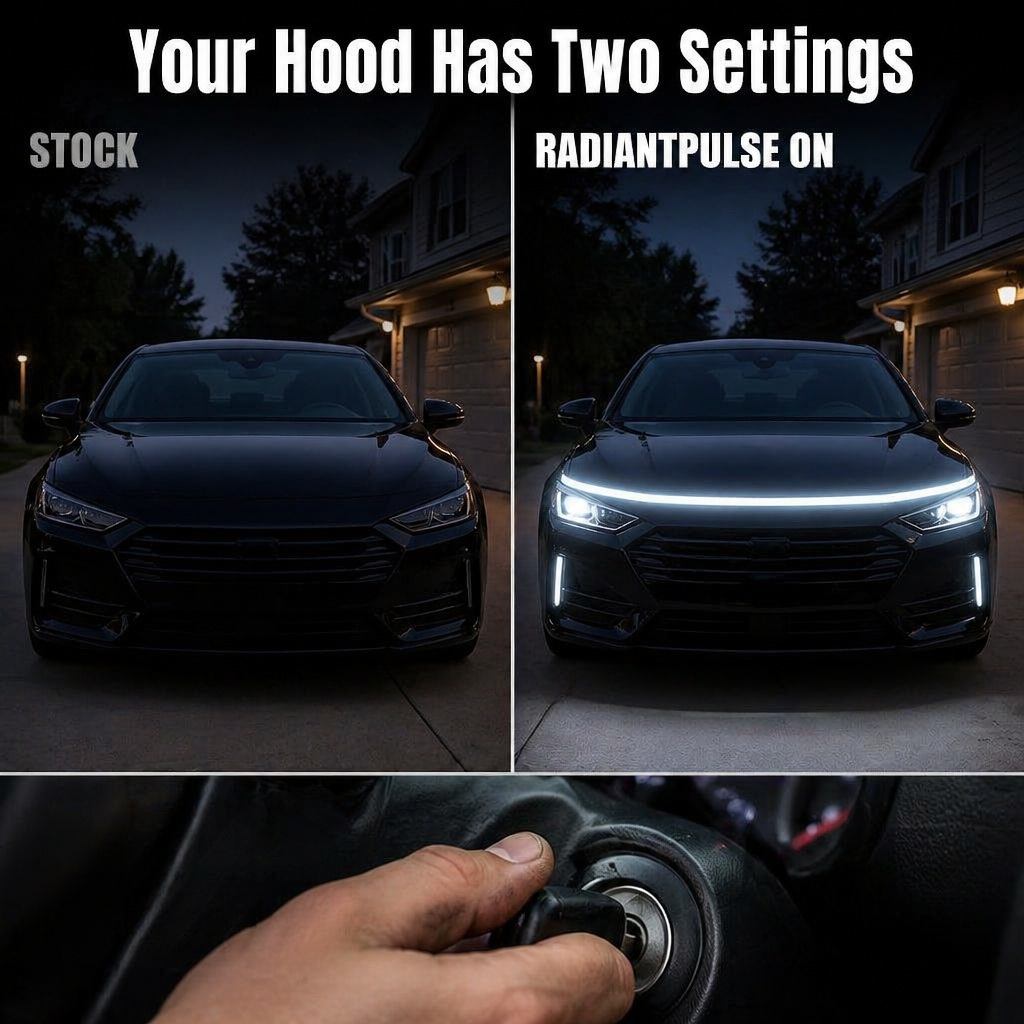 RadiantPulse™ — Sweep, Shine & Attract Attention Every Time You Start Your Car