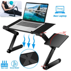 Laptop Stand Aluminum | Ventilated Shelf | Adjustable | Pivolt