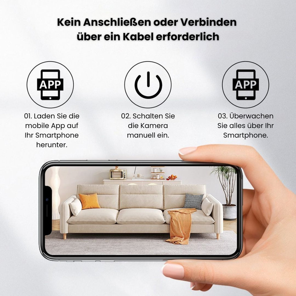 Indoor Camera | Motion Detection & Night Vision | HomeEye